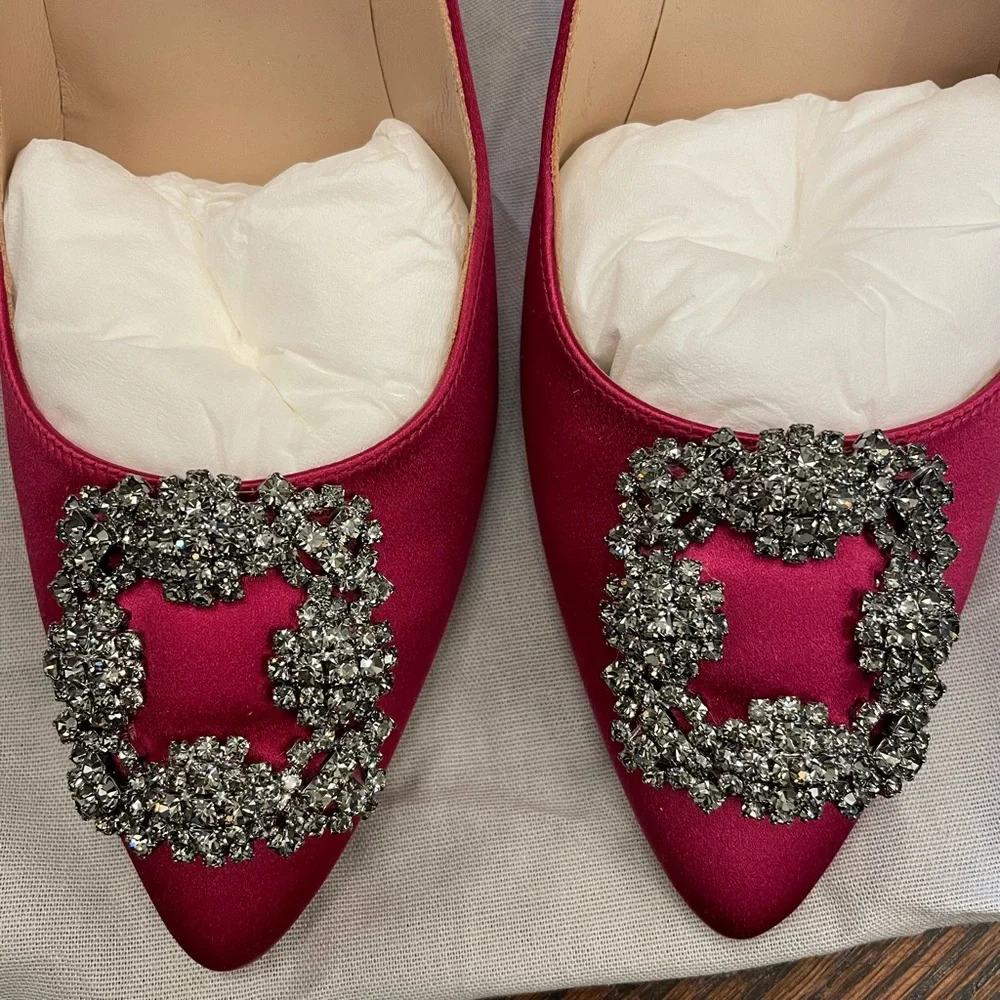 Manolo Blahnik Hangisi 105 pumps - Picture 4 of 5